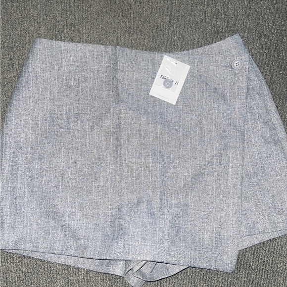 Gray Forever 21 Skort never worn tag still on - Picture 1 of 5